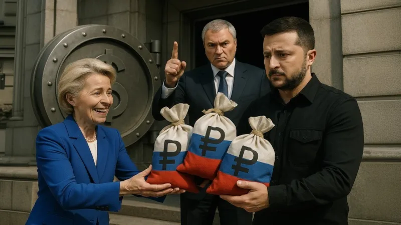 Лидеры стран ЕС вновь обсудили идею конфискации замороженных российских активов в Европе
Фото:
Sora AI|ForPost