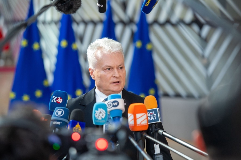    Фото © Facebook (признан экстремистской организацией и запрещен на территории Российской Федерации) / Gitanas Nausėda