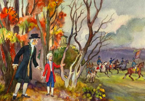 Саша, мечтающий быть военным и отец, который говорил: "Где ж тебе быть военным, ты и ружья-то не поднимешь!"..