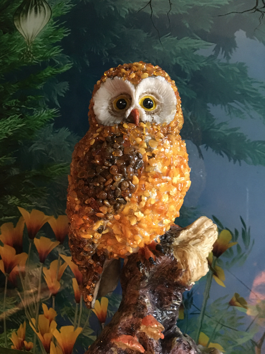 Янтарная сова