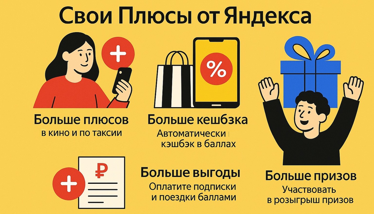 Свои плюсы от Яндекса