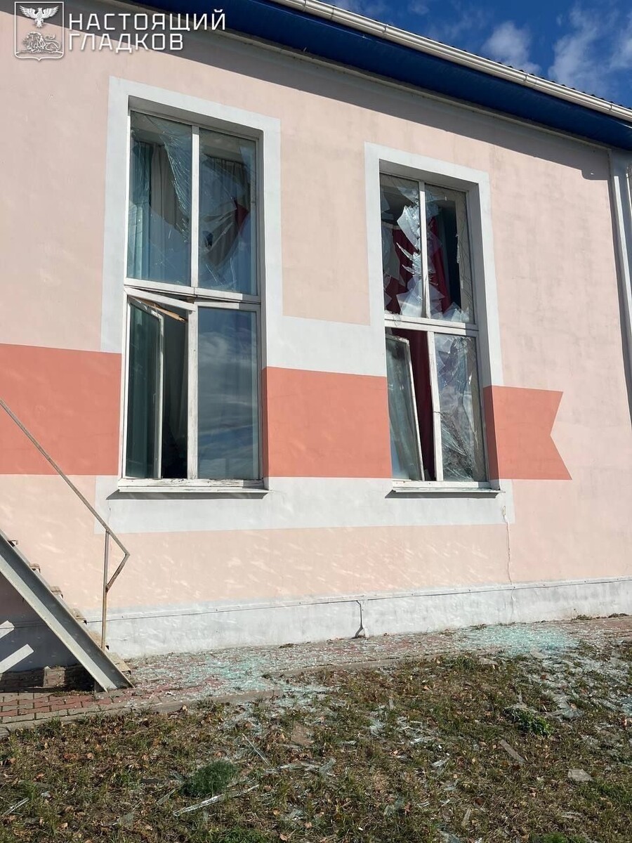    Последствия атак ВСУ в Белгородской области. Источник: Telegram-канал Вячеслава Гладкова