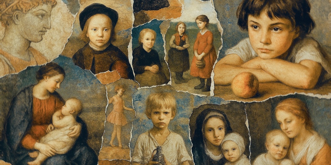 Почему дети на старинных картинах выглядят как взрослые — и что это говорит о нас