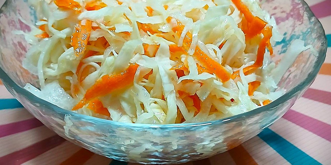 Закуска за Сутки: Пикантная Капуста с Морковью и Чесноком.