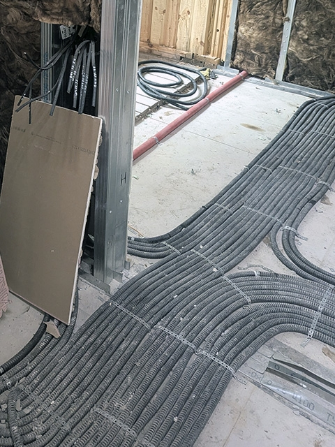 Проектирование и монтаж электрики, СКС, пожарной сигнализации в частном доме