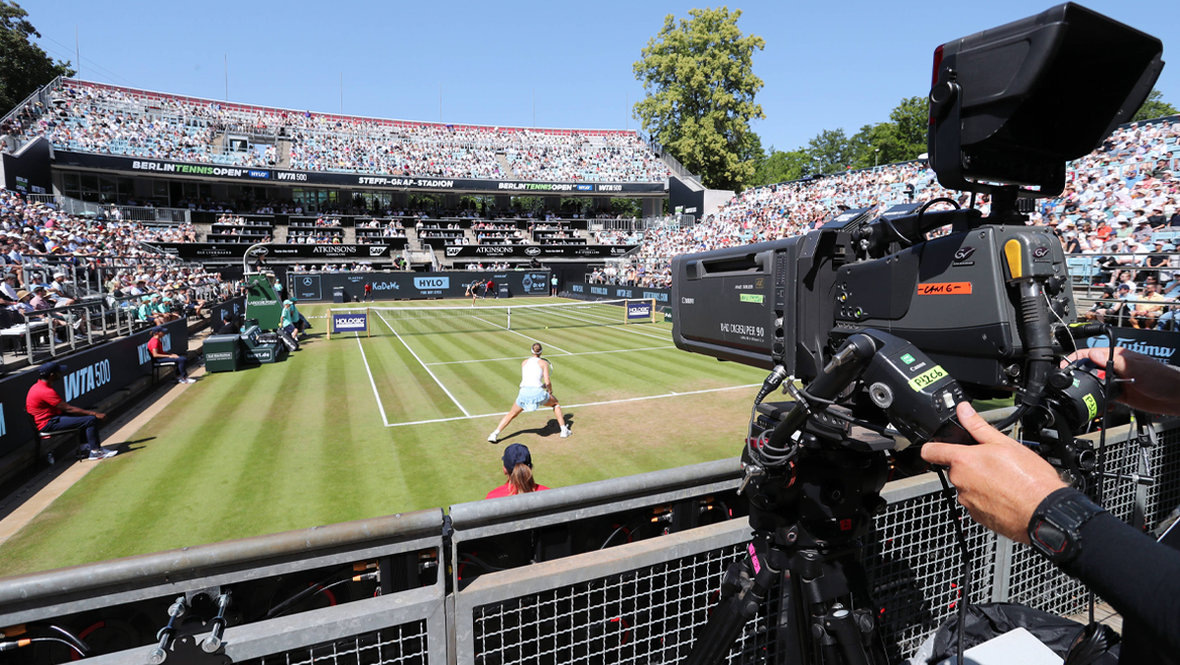    Матч Людмилы Самсоновой против Ван Синьюй. Global Look Press