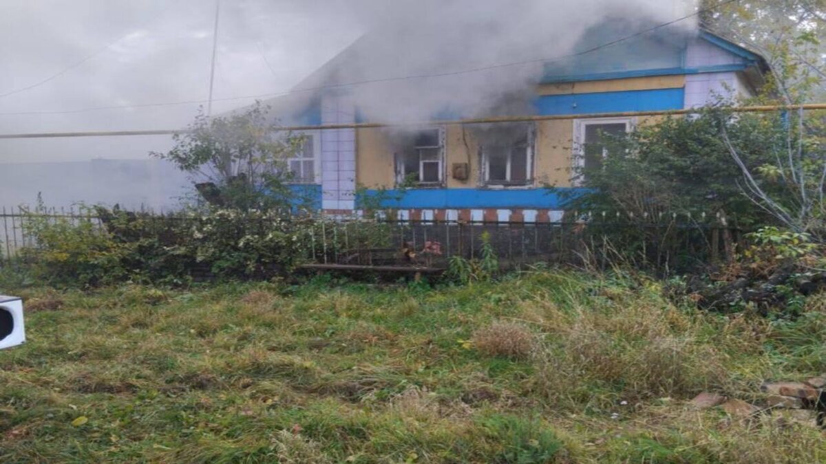    90-летняя женщина погибла при пожаре в Рыльском районе Курской области