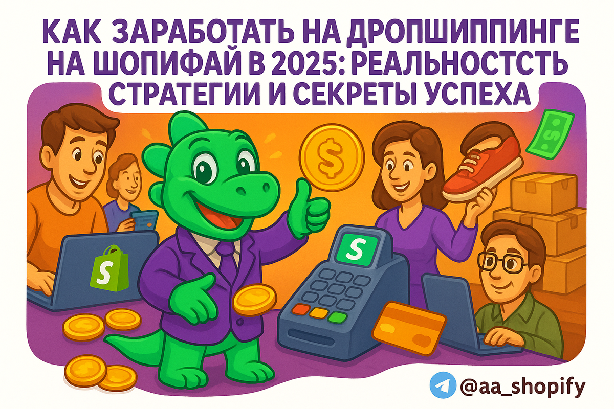    Как заработать на дропшиппинге на Шопифай в 2025: реальность, стратегии и секреты успеха aa_ecom