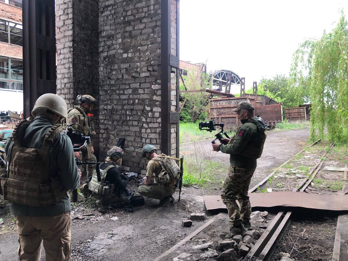 Съёмочный процесс в экстремальных условиях