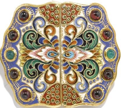 Русская перегородчатая эмаль. Ф.Рюккерт