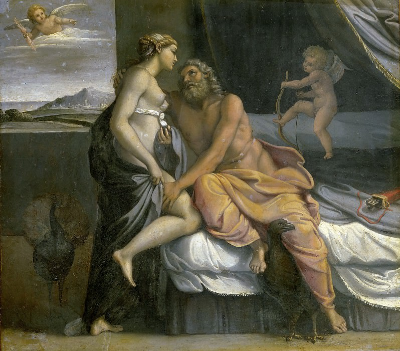 Аннибале Карраччи – Юпитер и Юнона