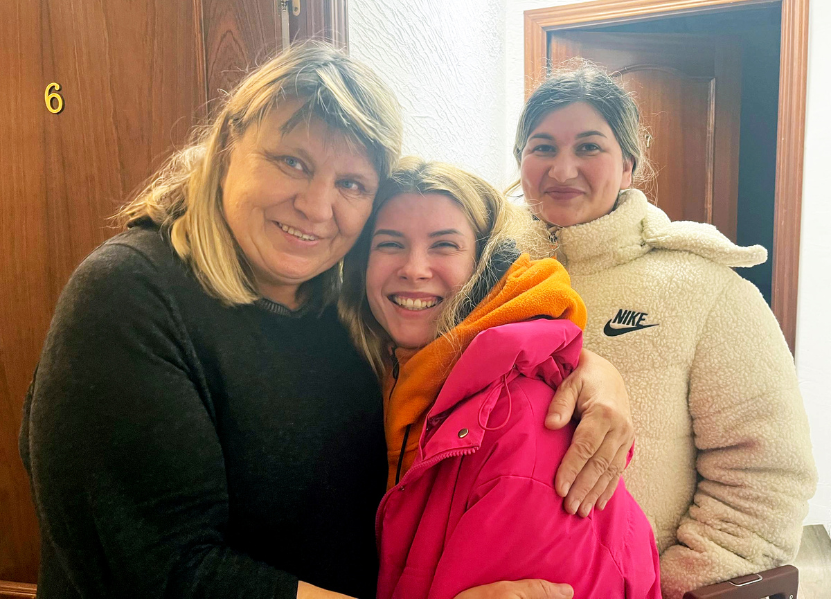 Мама Влада, Елена (Гранта) и Марина (Рябинка)