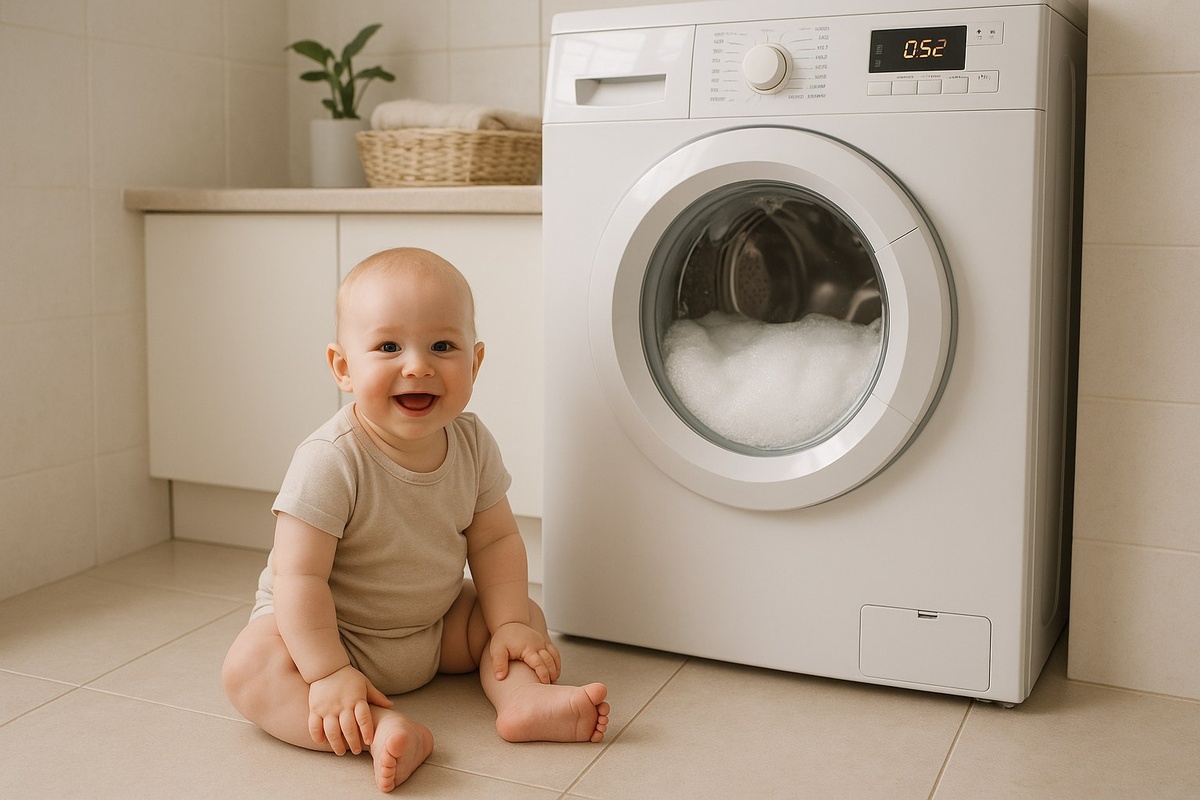Чем стирать детские вещи? 