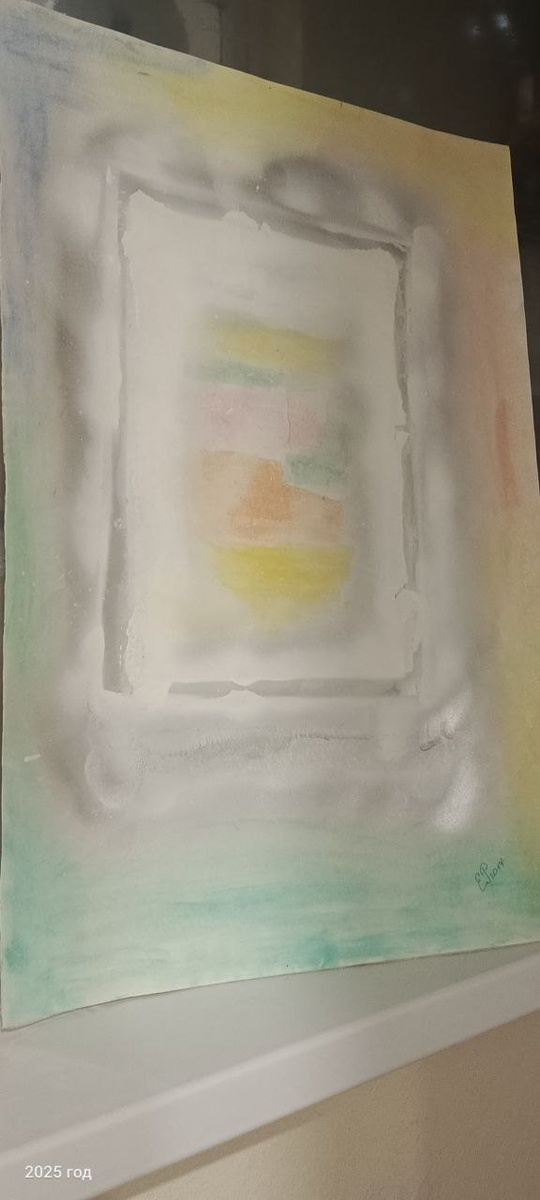 Картина Ирины Закопец (Е.Р.) Окно. 2017 год