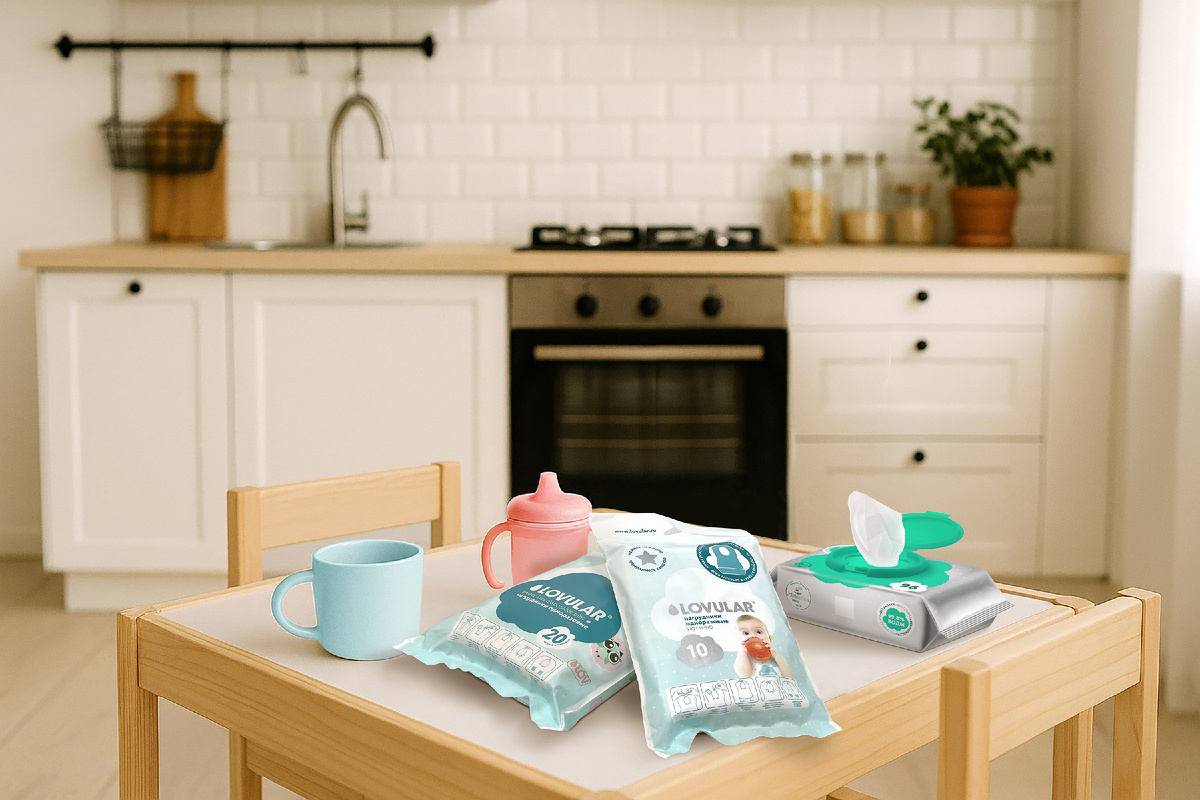 Как подготоваится к прикорму? Слюнявчик LOVULAR и салфетки LOVULAR в помощь