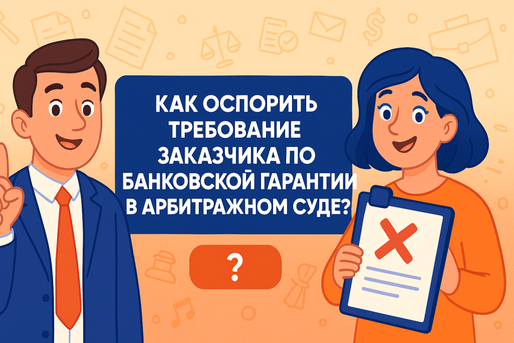    Как оспорить требование заказчика по банковской гарантии в арбитражном суде?