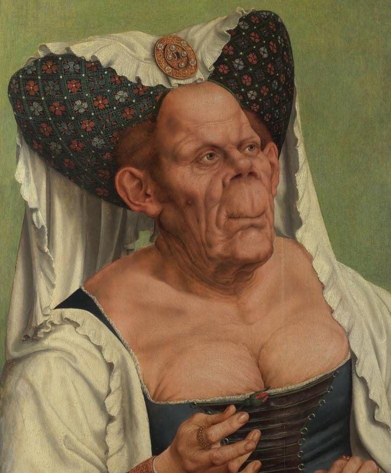«Уродливая герцогиня» 1513г.  “The Ugly Duchess”