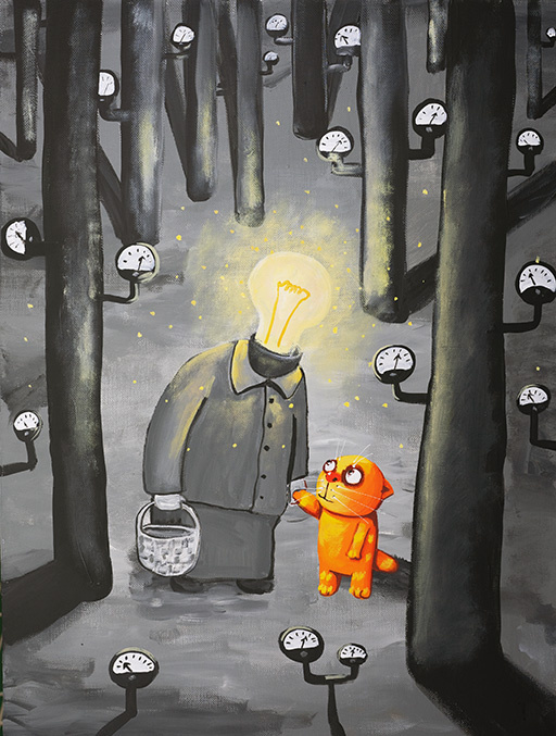 "Темный лес". Источник: http://vasya-lozhkin.ru/pictures/