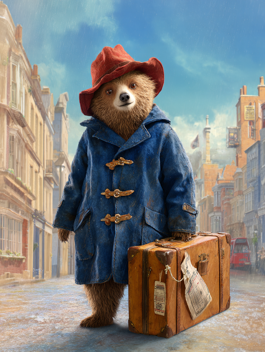 Данное изображение Паддингтона сгенерировано искусственным интеллектом