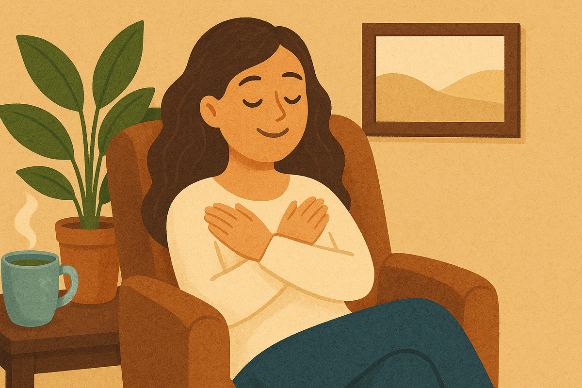 Настоящее спокойствие не приходит из мыслей — оно рождается, когда перестаёшь с ними бороться. 