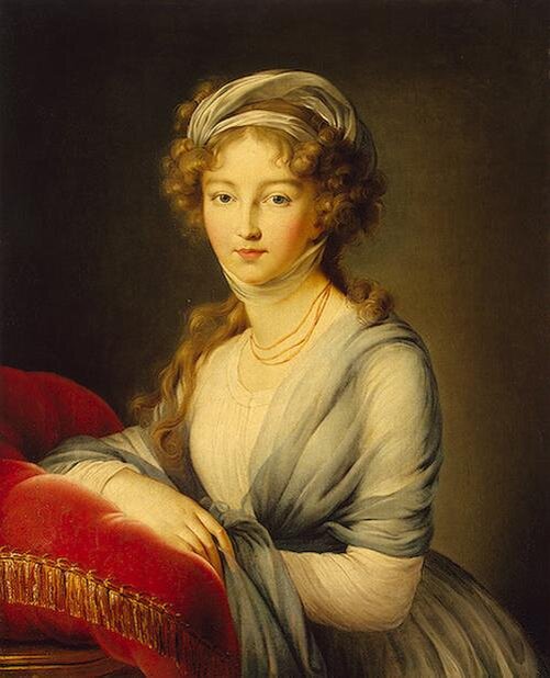 В.к. Елизавета Алексеевна. 1798. Виже-Лебрен.