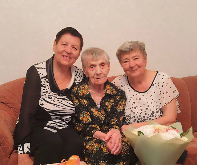 Тверичанка Мария Никаноровна отметила столетний юбилей