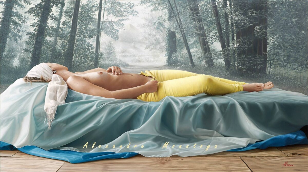 КАРТИНА КОЛУМБИЙСКОГО ХУДОЖНИКА АЛЕХАНДРО МОНТОЙЯ / Alexandre Monntoya
