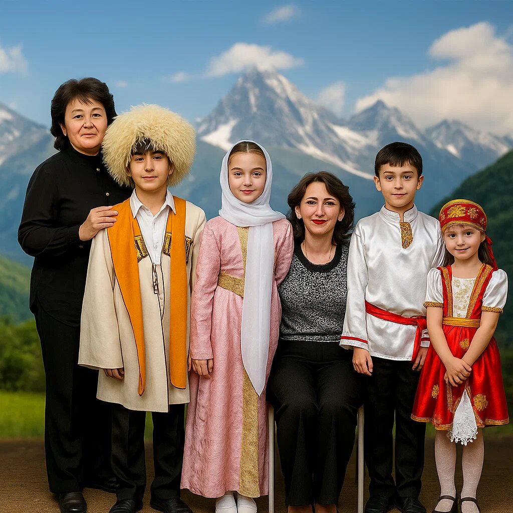 Хотела улучшить качество фотографии из архива, но фото получилось мультяшным, поэтому автор - ИИ :)