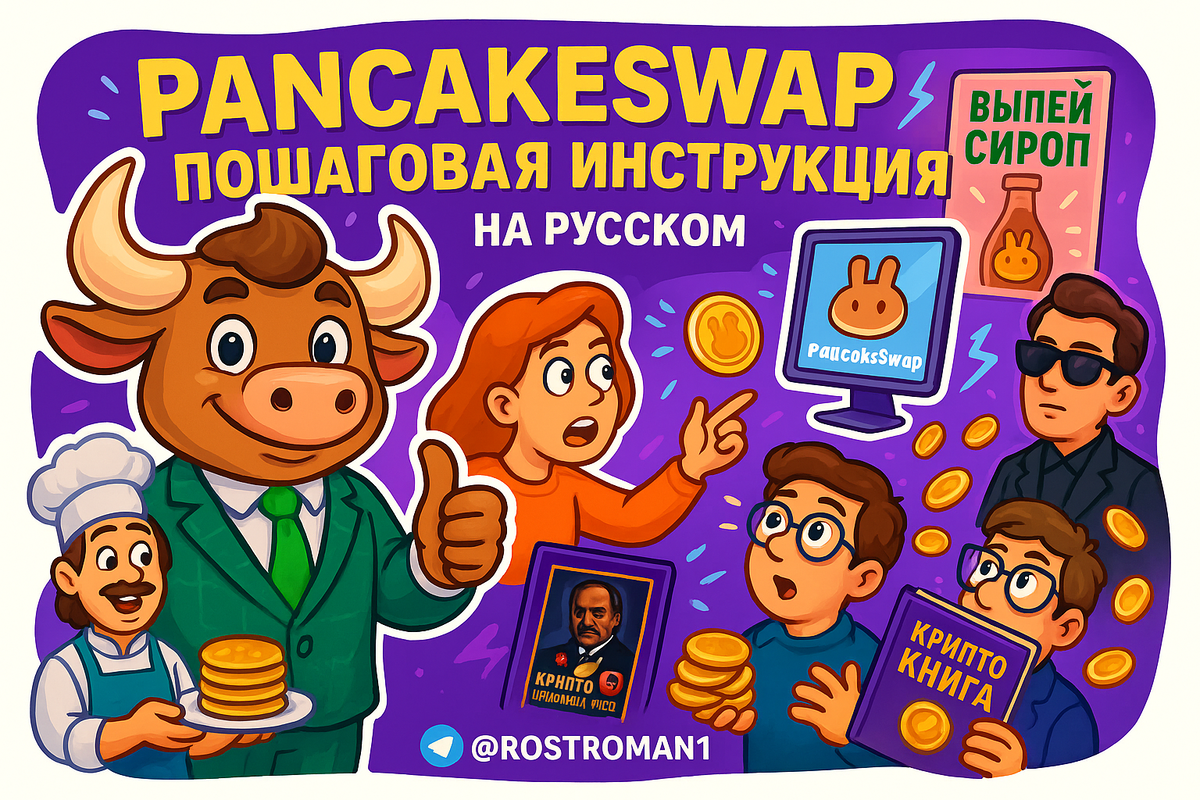    PancakeSwap инструкция: 7 фатальных ошибок новичков, ведущих к сливу депозита РоСТ | Роман о Системном Трейдинге