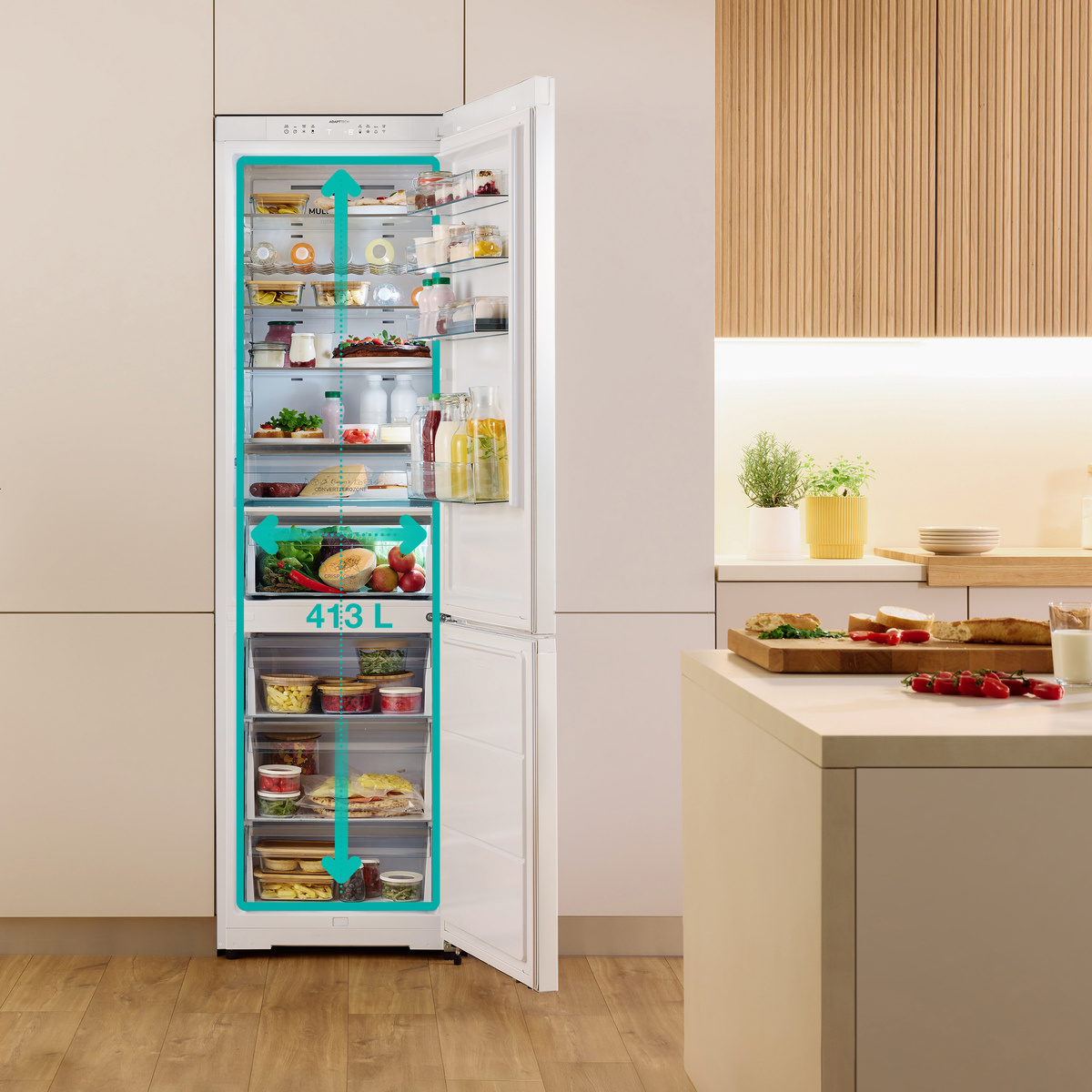 Холодильник Gorenje NRB620E61W4WFE