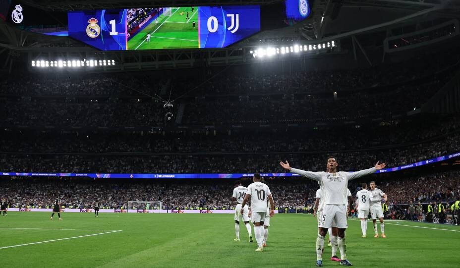    Джуд Беллингем празднует гол. Фото: Reuters