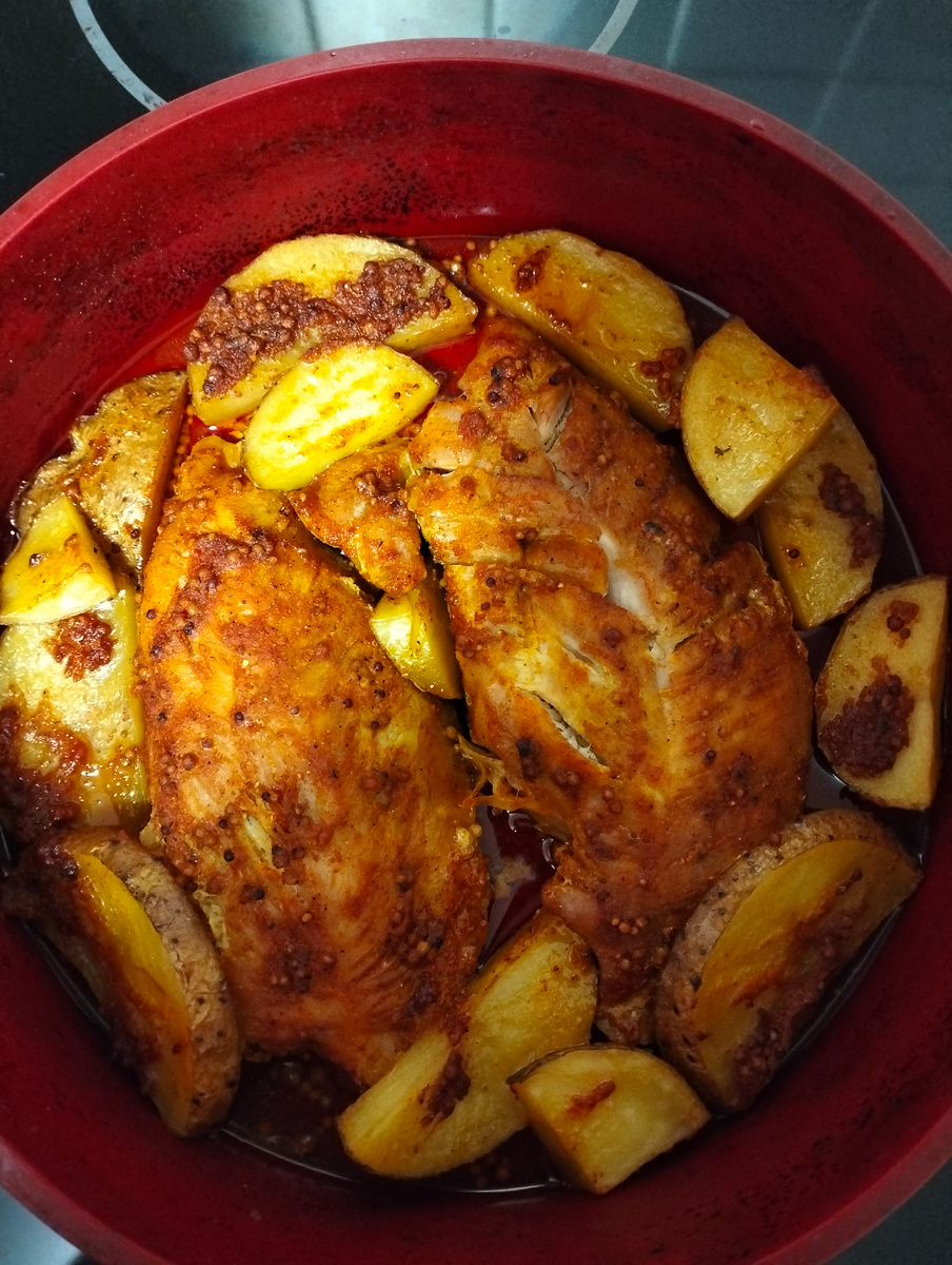 Запечённая грудка