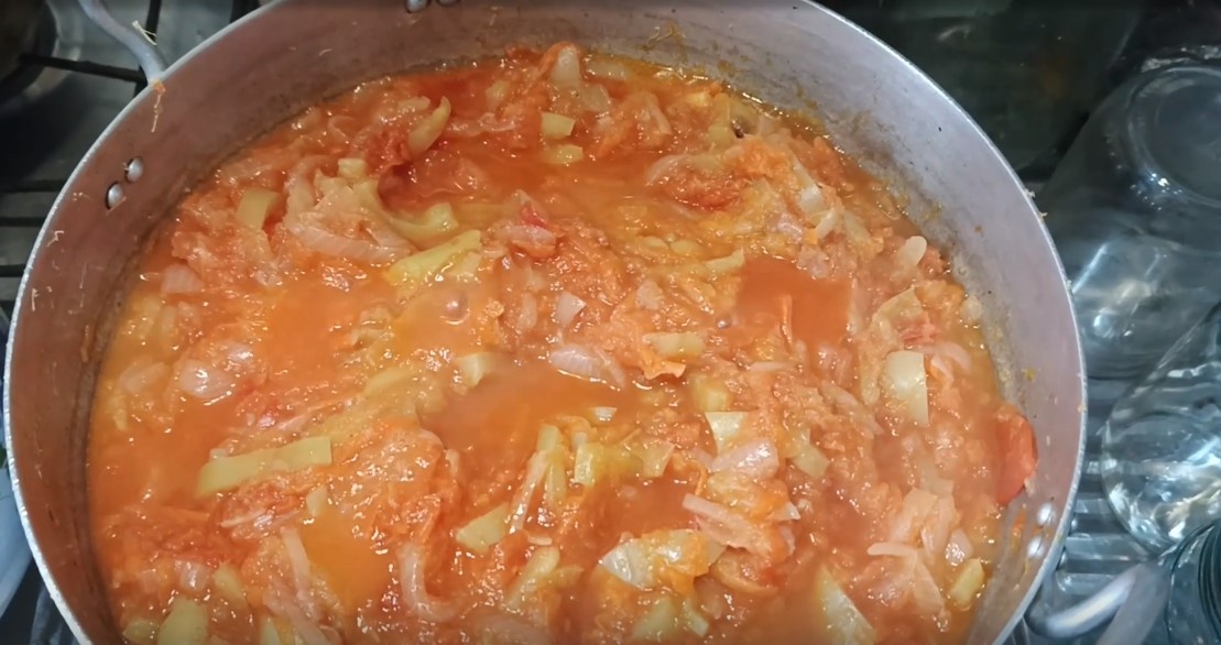 Приготовление лечо из кабачков из личного архива