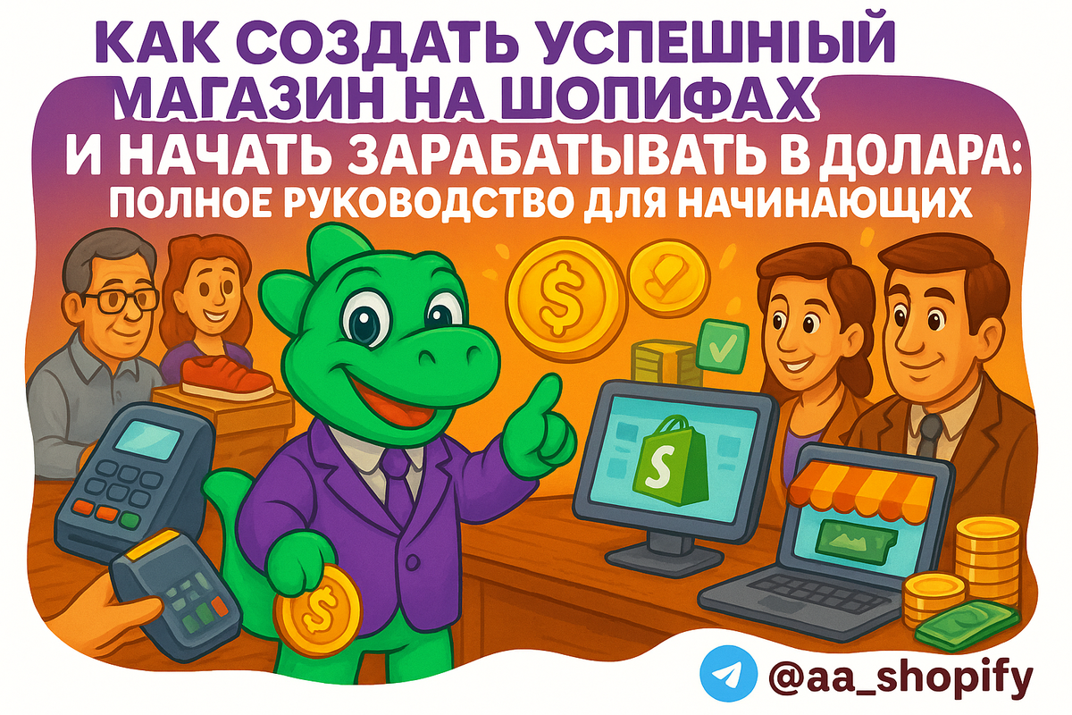    Как создать успешный магазин на Шопифай и начать зарабатывать в долларах: полное руководство для начинающих aa_ecom