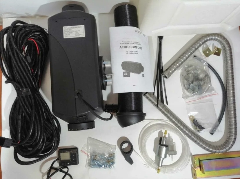 Комплект отопителя который идет с завода