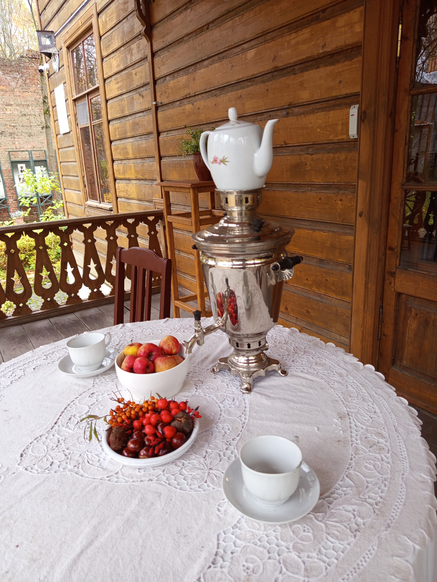 Чай на двоих... Фотографии мои.