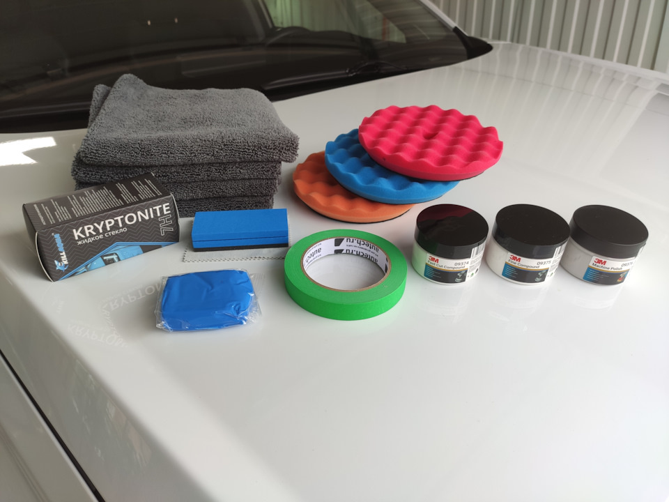 Минимальный набор для нанесения жидкого стекла