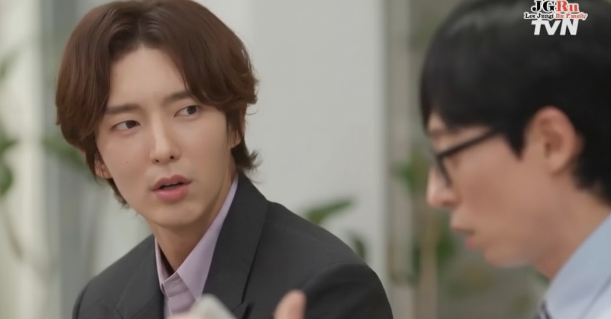 Это он тут восхищается трудолюбием Ю Дже Сока, который по его собственным словам, горит на работе.