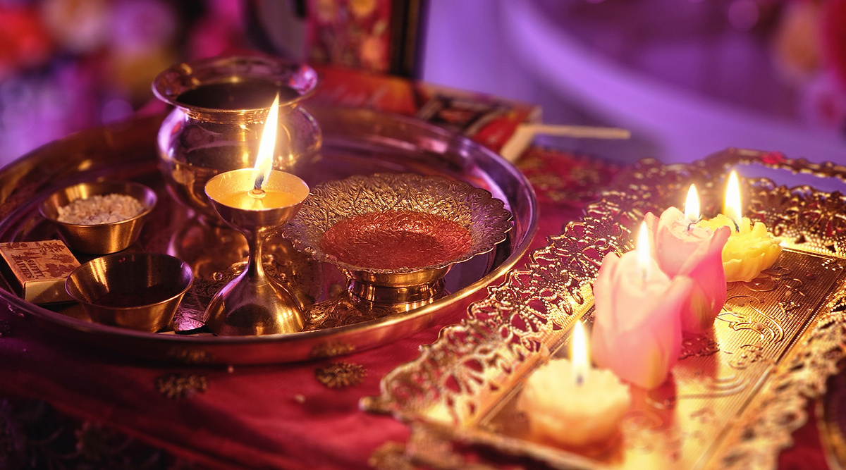 Праздник Дипавали в ашраме Шри Пракаша Джи. Подмосковье, 20.10.2025. Фото из личного архива.