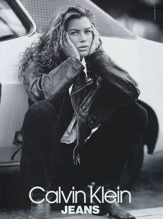 Carre Otis By Bruce Webber For Calvin Klein 1991. Мода границы 1980х-1990х из открытых источников.