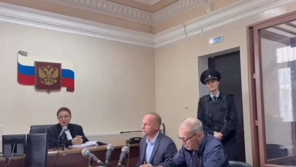 Скрин видеосюжета из сети ВК