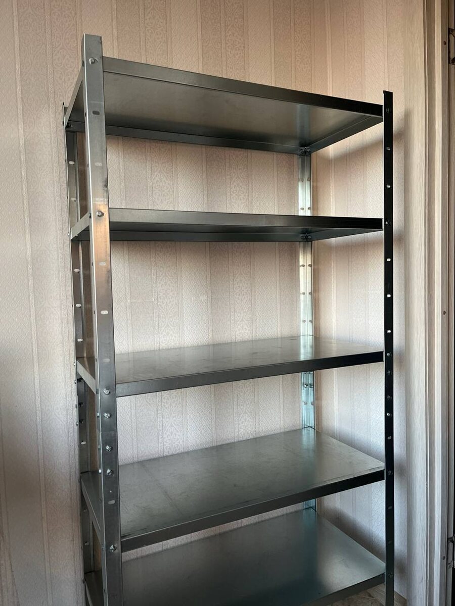 Металлический стеллаж 80х40х160