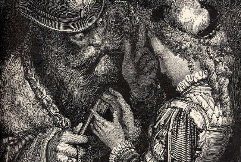 "Синяя борода" первый маньяк средневековья