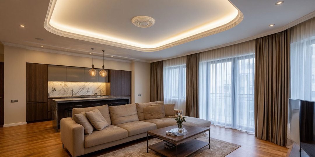 Потолки в доме: натяжные или гипсокартон?