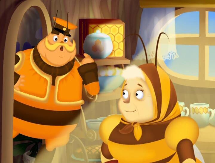   Кадр из мультсериала «Лунтик и его друзья»