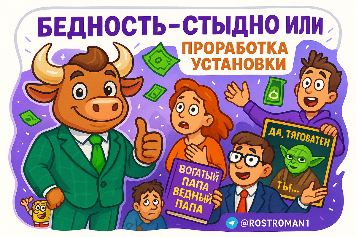    Бедность — стыдно или нет: как внутренняя установка крадет ваши деньги РоСТ | Роман о Системном Трейдинге