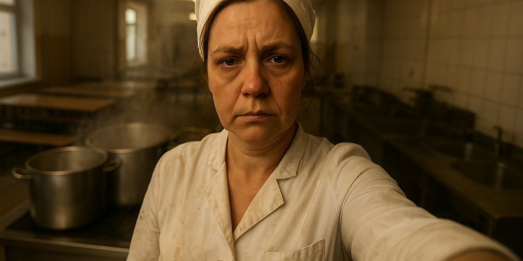 Я повар в школьной столовой. И я знаю, чем кормят наших детей