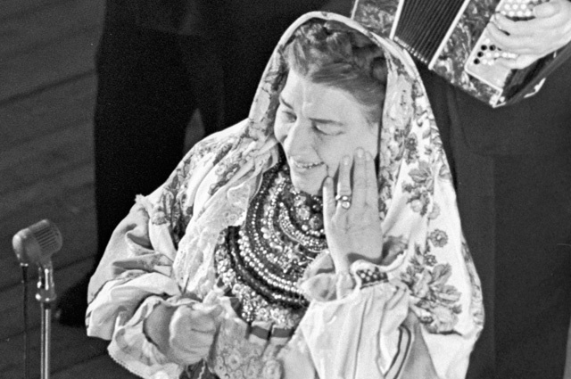    Лидия Русланова. Фото: РИА Новости/ В. Бородин