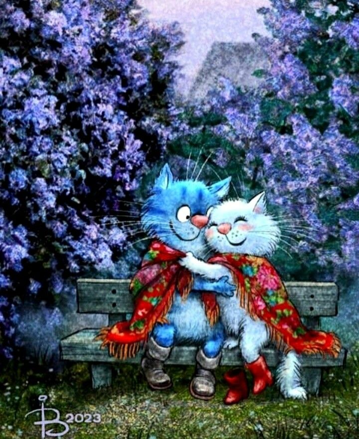 очаровательные коты Рины Зенюк