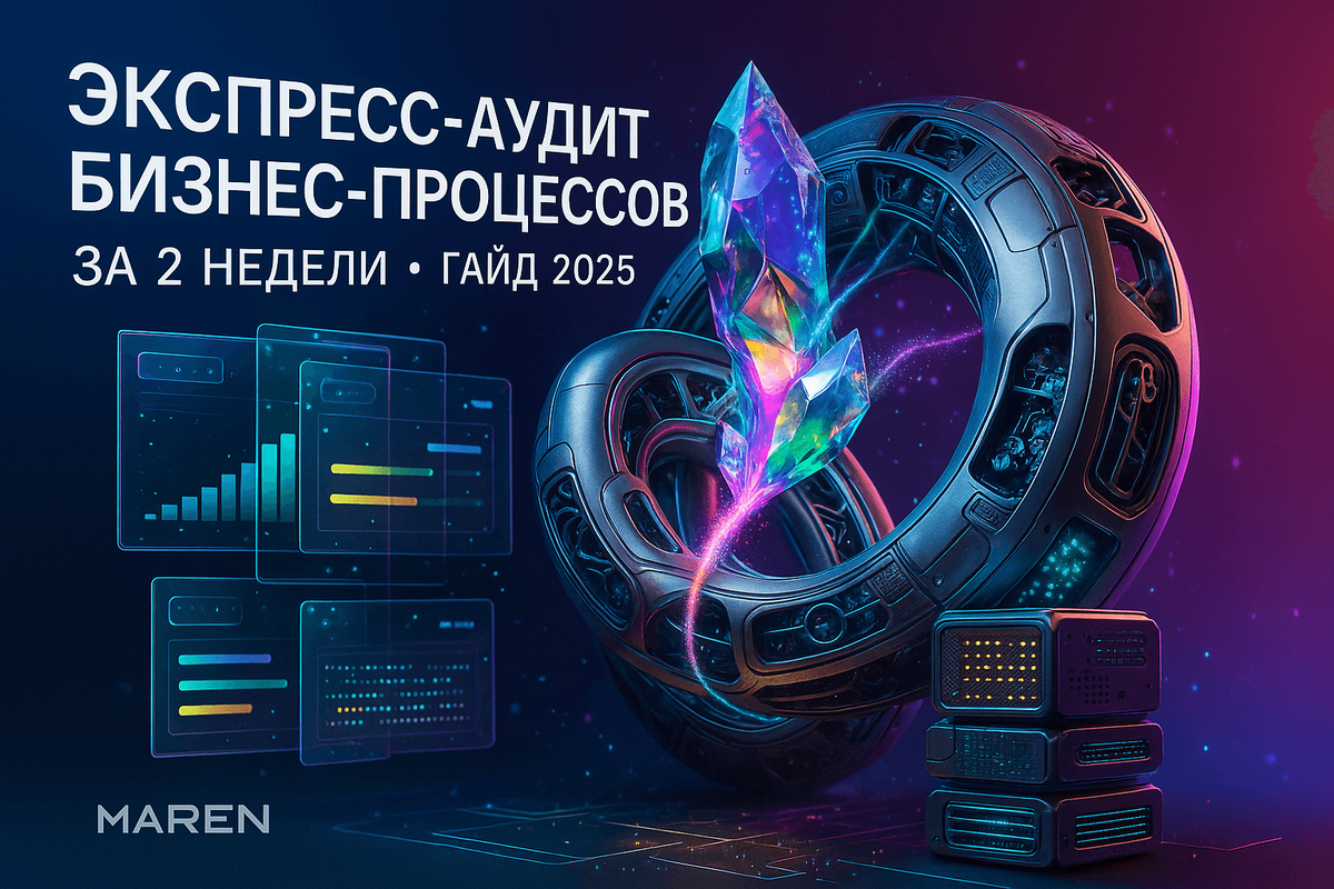 Хотите улучшить бизнес? Экспресс-аудит бизнес-процессов за 2 недели поможет выявить слабые места и повысить эффективность вашей компании